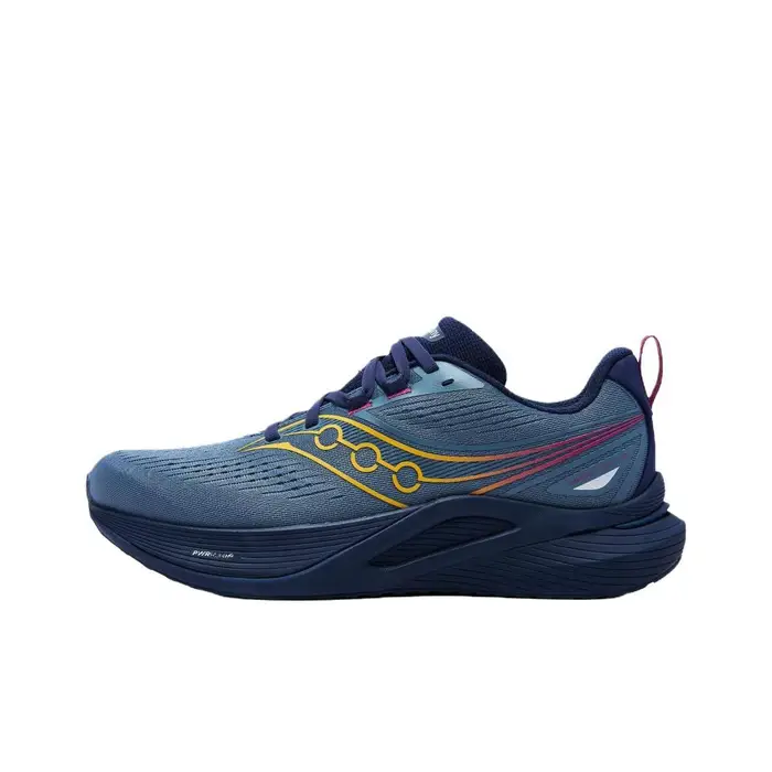 Saucony Tempus 3 Impermeabile Versatile Confortevole Supportivo Leggero Rimbalzo Scarpe da Corsa Sneaker Unisex Blu S28270-2 44 5