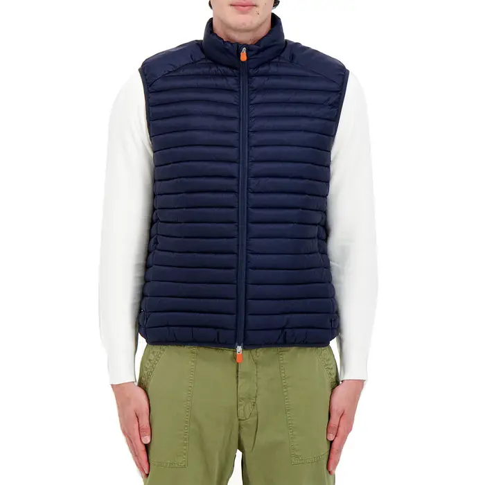 SAVE THE DUCK GILET IN RIPSTOP ARGUS