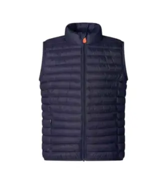 Save The Duck unisex per bambino J82430X-GIGA22 Gilet blu navy Dolin (16años= 166cm), Casual, Polister riciclato, Sostenibile, moda per bam