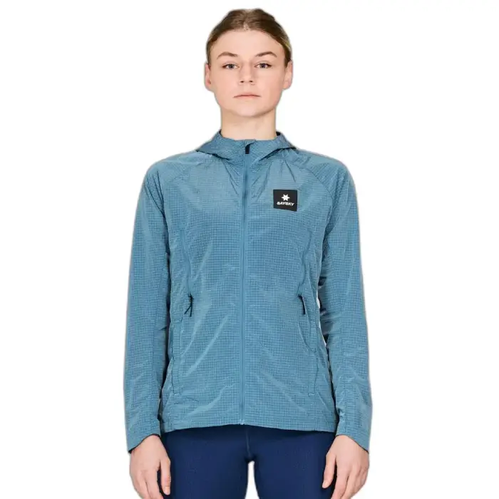 Giacca con cappuccio da donna Saysky Clean Pace Shield Bleu