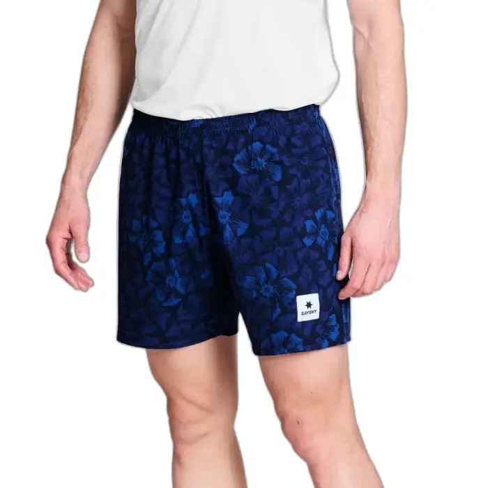 Shorts Saysky Flower Pace 5" Bleu