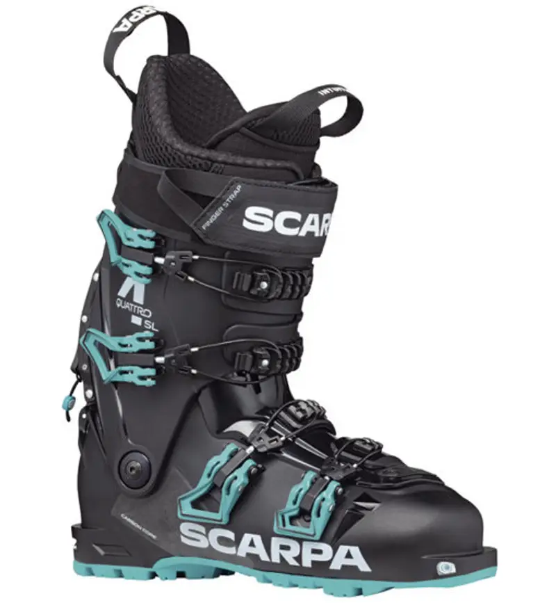 Scarpa 4-Quattro SL W - scarponi freeride - donna Black