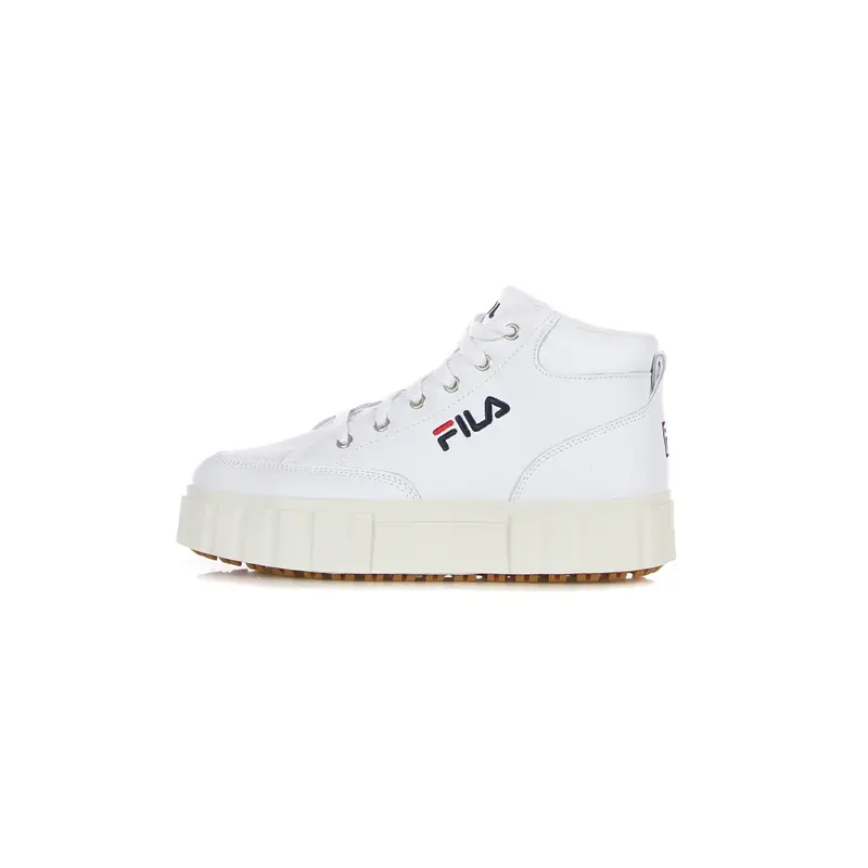 Fila Scarpa Alta Donna Sandblast l Mid Wmn White