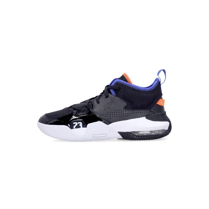 Jordan Scarpa Alta Uomo Stay Loyal 2 Black/hyper Royal/safety Orange/white