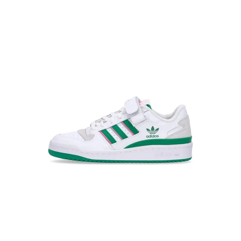 Adidas Scarpa Bassa Donna Forum Low W Cloud White/green/lucid Pink