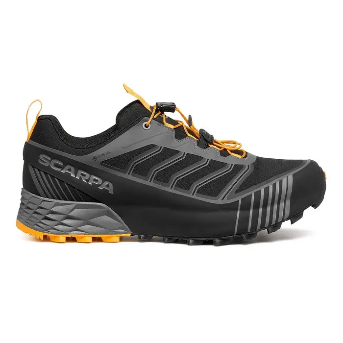 Scarpa Ribelle Run 2 GORE-TEX Dark Gray-Saffron - Scarpe Hiking Uomo EUR Grigio