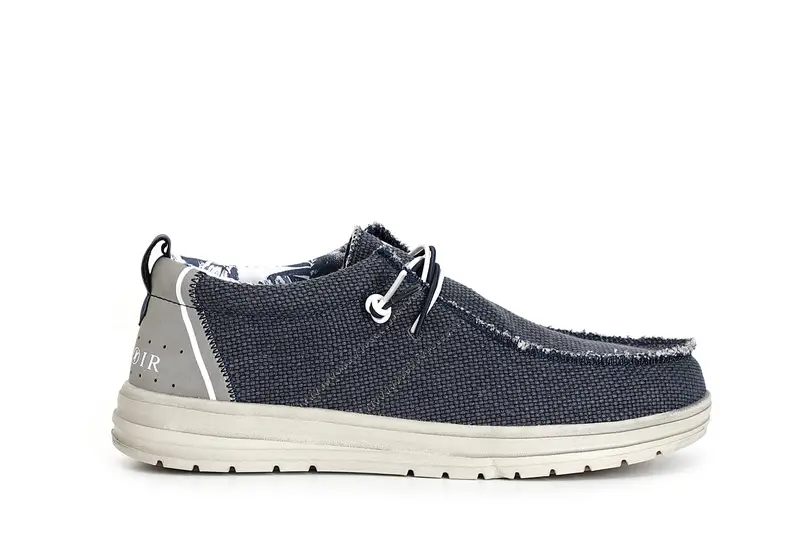 CafèNoir scarpe barca in canvas navy