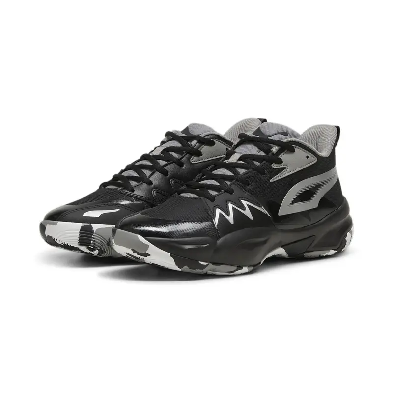 Scarpe da basket Genetics PUMA Black Stormy Slate Gray | Puma