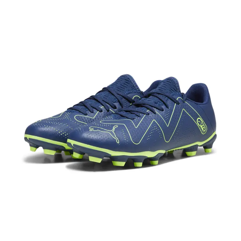 Scarpe da calcio FUTURE PLAY FG/AG da uomo PUMA Persian Blue Pro Green | Puma