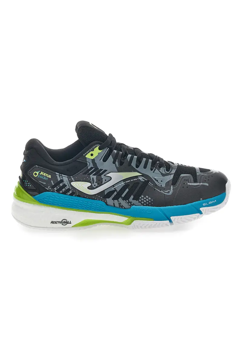 JOMA Scarpe da Padel Nere Slam 2401