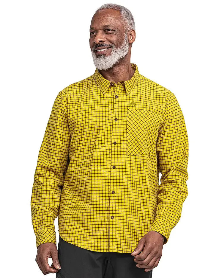 Schöffel Camicia da uomo Boyoma oro
