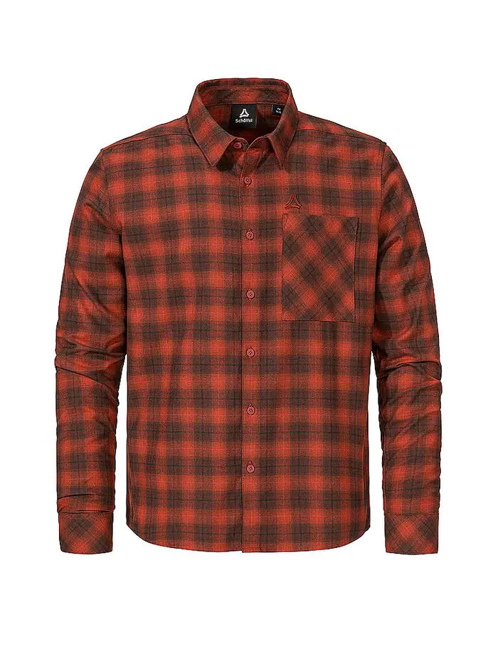 Schöffel Camicia da uomo Kleion rosso