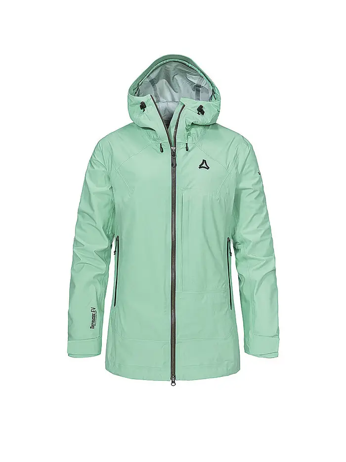 Schöffel Giacca da turismo da donna Milagle 3L con cappuccio menta