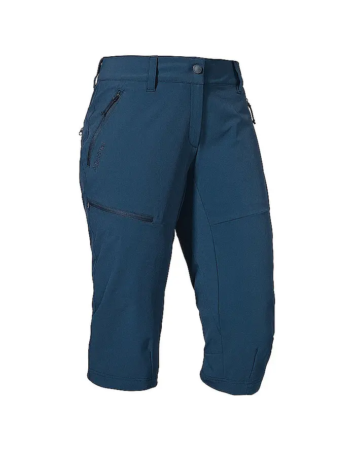 Schöffel Pantaloncini 3/4 da donna Caracas2 blu