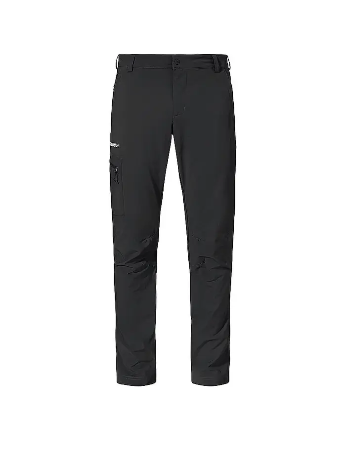 Schöffel Pantaloni da trekking da uomo Folkstone nero | (kurz)