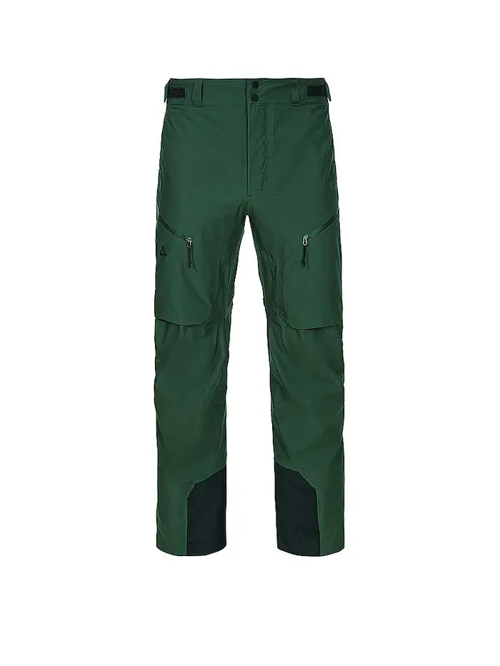 Schöffel Pantaloni da turismo da uomo Milagle 3L verde scuro