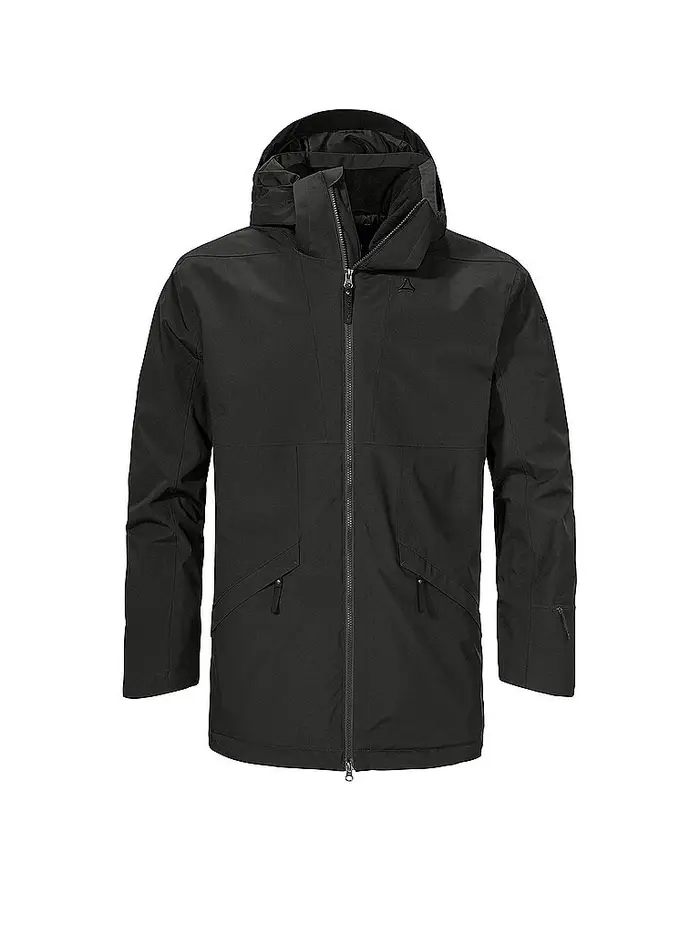 Schöffel Parka Uomo Nero 4485276