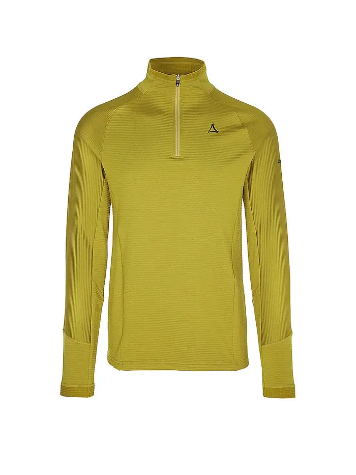 Schöffel Zipshirt da uomo per escursioni Cascata oro