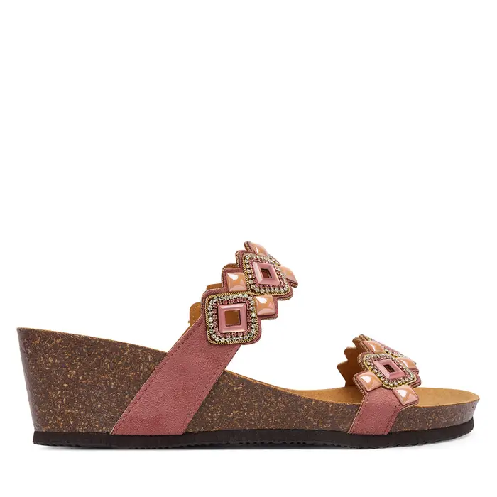 Scholl Ciabatte Tulum 2 Straps MF00701 Rosa