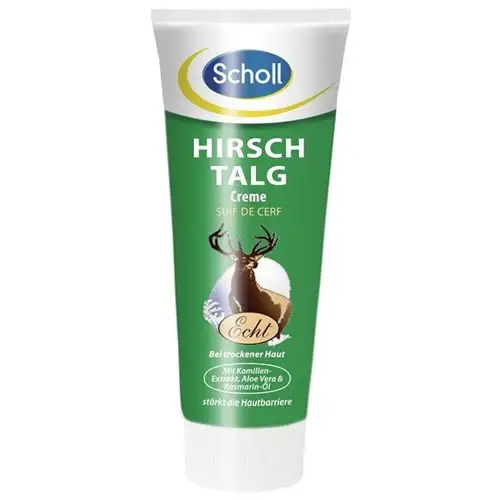 Scholl Crema alle erbe per la pelle secca dei piedi e delle mani Hirsch Talg 100 ml