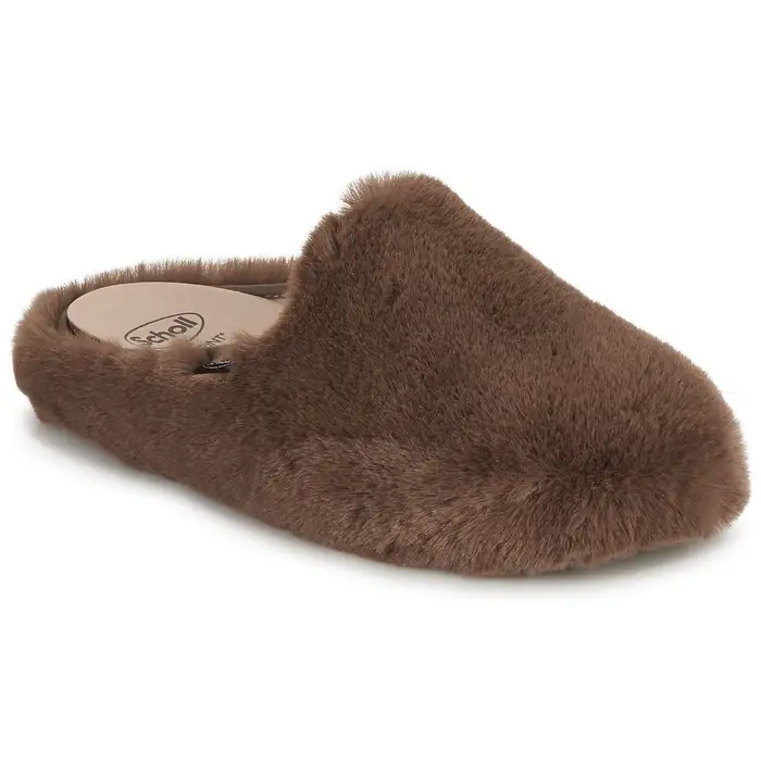 Scholl Pantofole MADDY Marrone