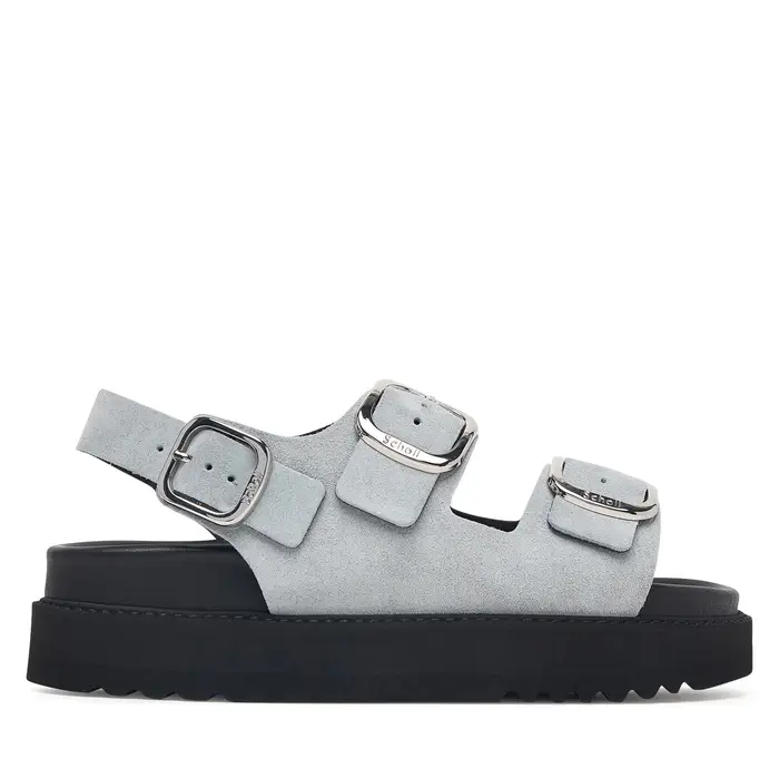 Scholl Sandali Blake 2 Straps F00776 Azzurro chiaro