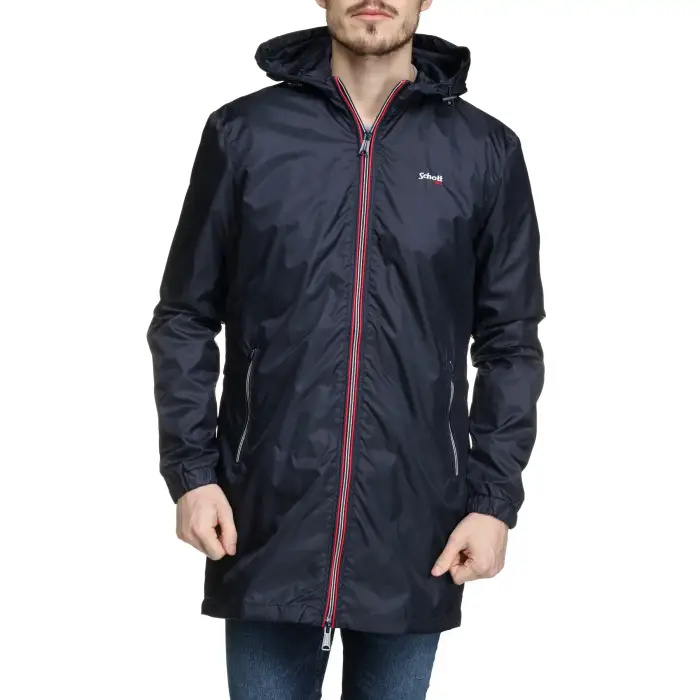 Giacca Schott Lg Anrak Bleu