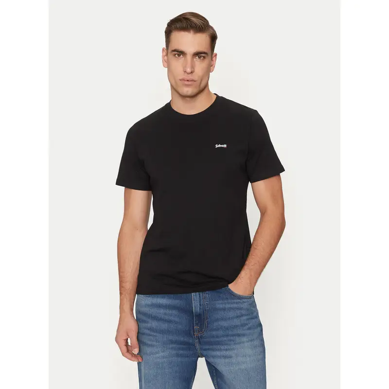 Schott NYC T-shirt Nero 3216728