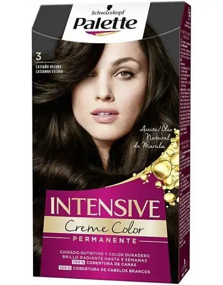 Schwarzkopf Palette Intensive Creme Color Permanente 3 Castano Scuro