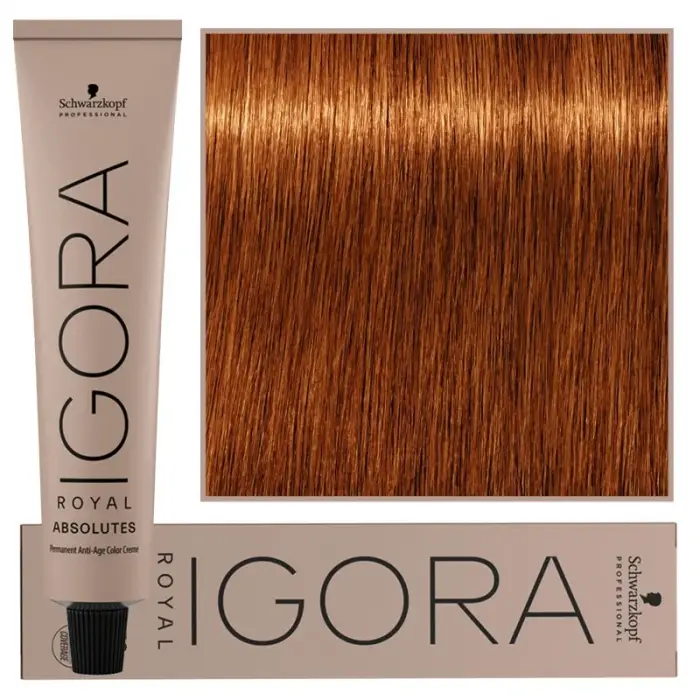 Schwarzkopf Professional Igora Royal 7-70 Biondo Medio Naturale 60 ml - Tinta per capelli