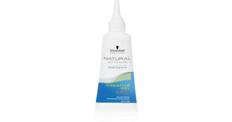 Schwarzkopf Professional Natural Styling Creative Gel permanente per capelli ondulati con texture in gel 50 ml