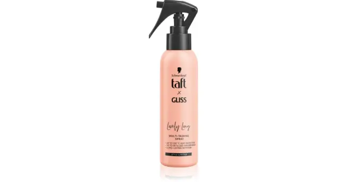 Schwarzkopf Taft x Gliss spray multifunzione per capelli per la termoprotezione dei capelli Lovely Long 150 ml
