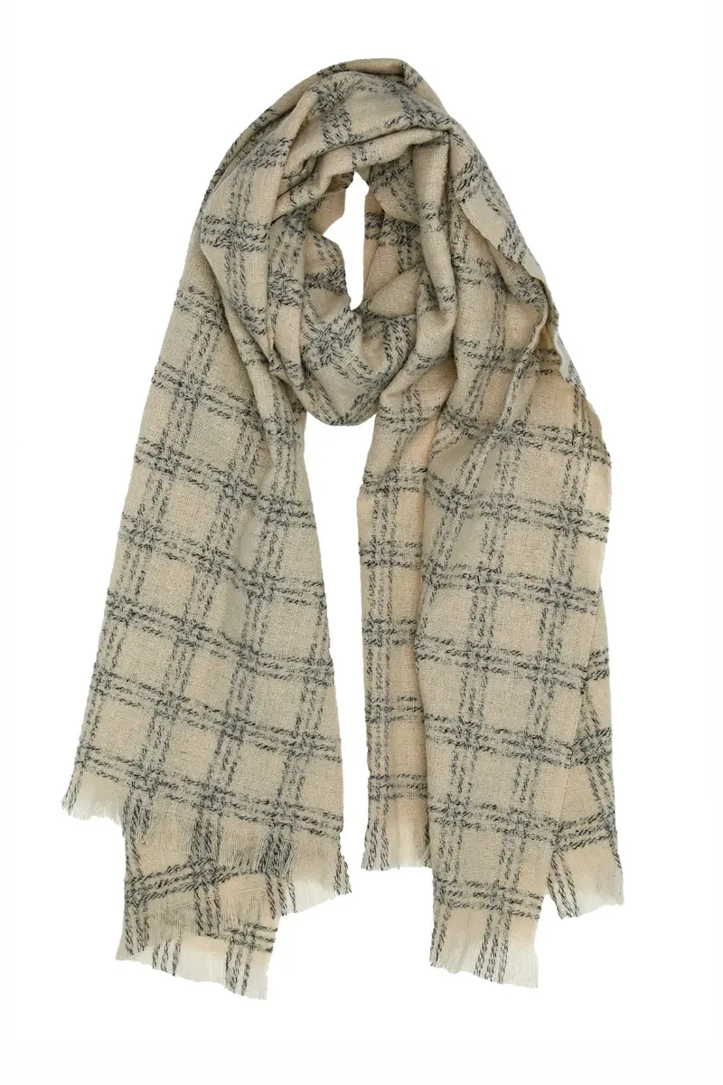 GMV Sciarpa Bianca da Donna in Maglia GianMarco Venturi 62936