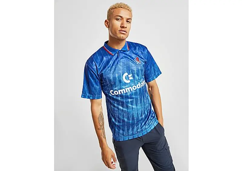 Score Draw Chelsea FC '90 Home Maglia da calcio, Blu