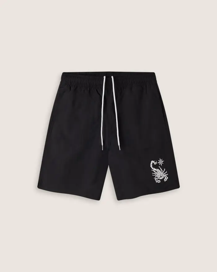 Scorpion Bay Bermuda "Iron" in nylon uomo Nero