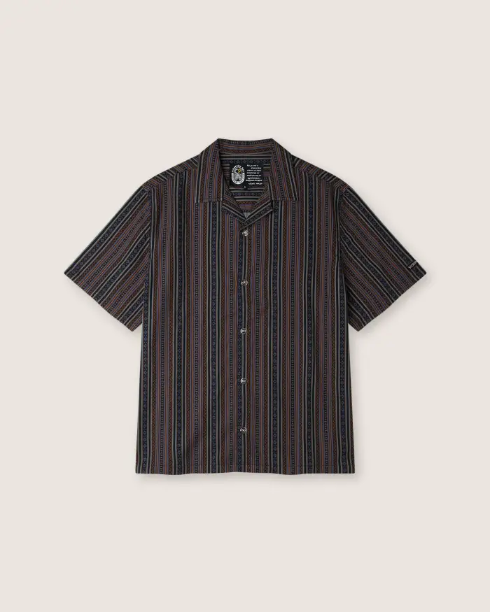 Scorpion Bay Camicia over "Stripes Mariachi" uomo Grigio antracite