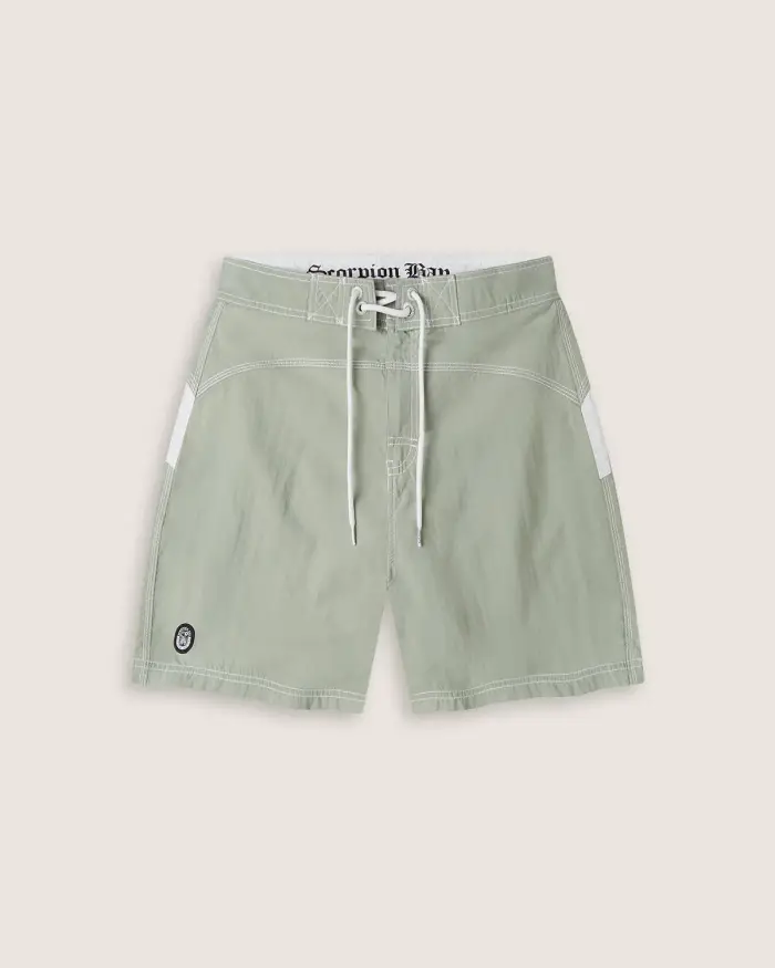 Scorpion Bay Costume board short stampato "" uomo Verde militare