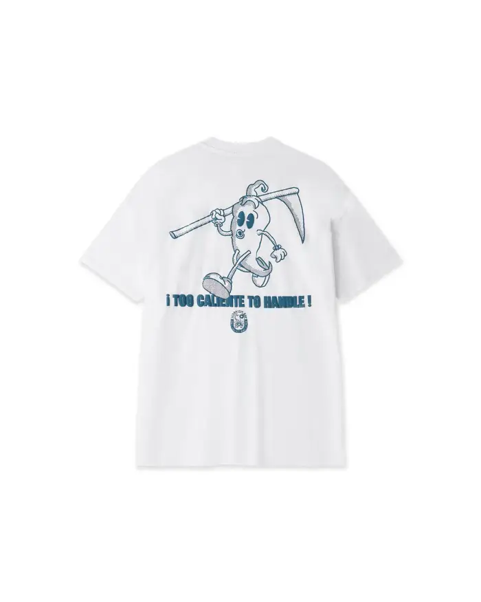 Scorpion Bay T-Shirt stampata "Hot Chilli" uomo Bianco