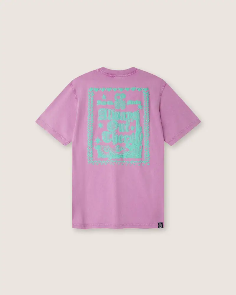 Scorpion Bay T-shirt stampata "Mirador" uomo Viola porpora