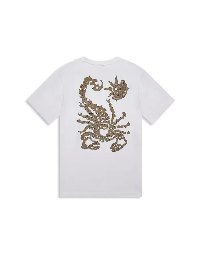 Scorpion Bay T-Shirt stampata "Scorpion Matter" uomo Bianco