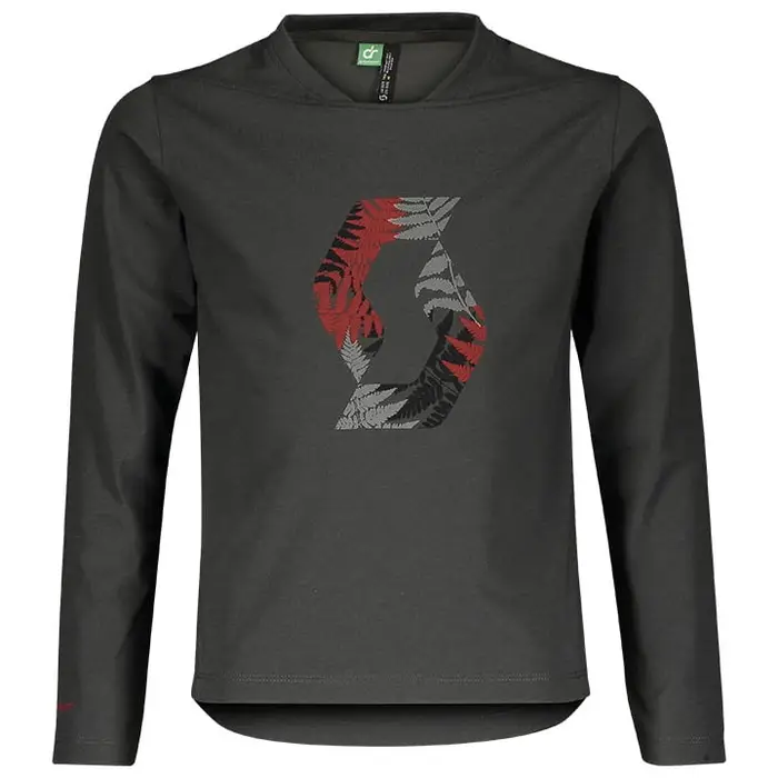 Scott Bikeshirt manica lunga junior Trail Dri Grigio