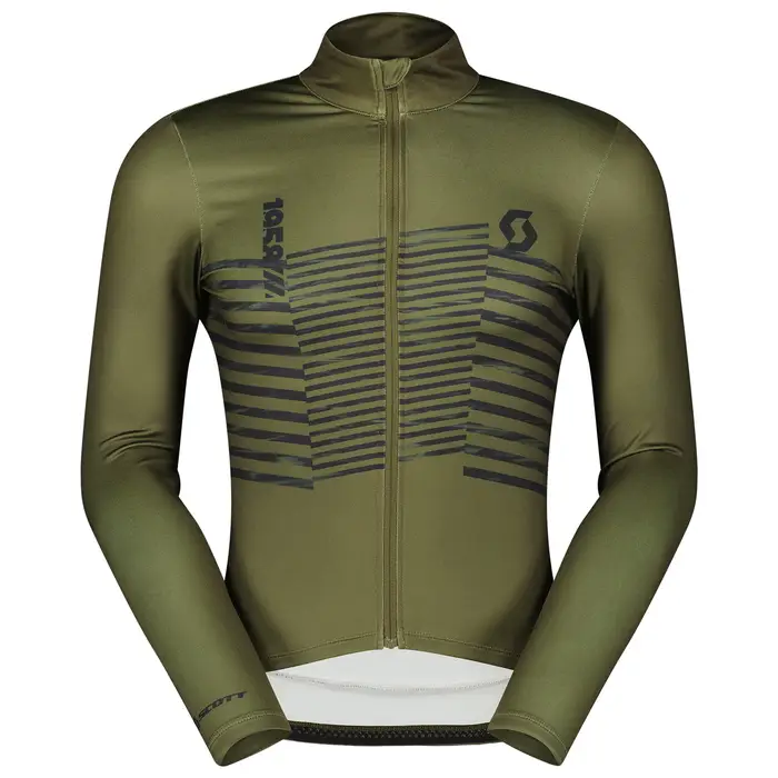 Scott Maglia manica lunga RC Team Warm Graphics Oliva