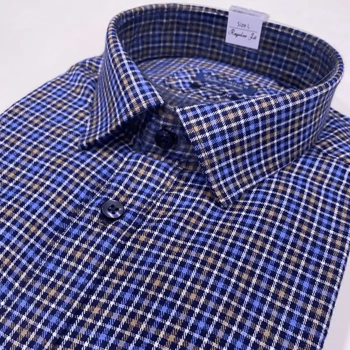 Sea Barrier Camicia regular fit caldo cotone carta 404 uomo unica