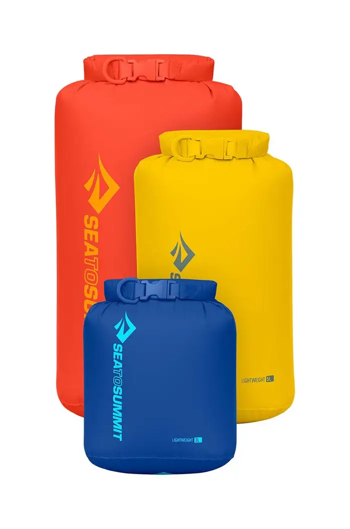 Sea to Summit set di coperture impermeabili Lightweight Dry Bag Set pacco da 3 Multicolore