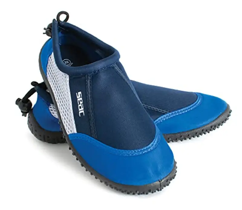 SEAC Reef, Scoglio, Asciugatura Rapida, Scarpe per Il Mare, la Spiaggia e la Piscina Unisex Adulto, Blu