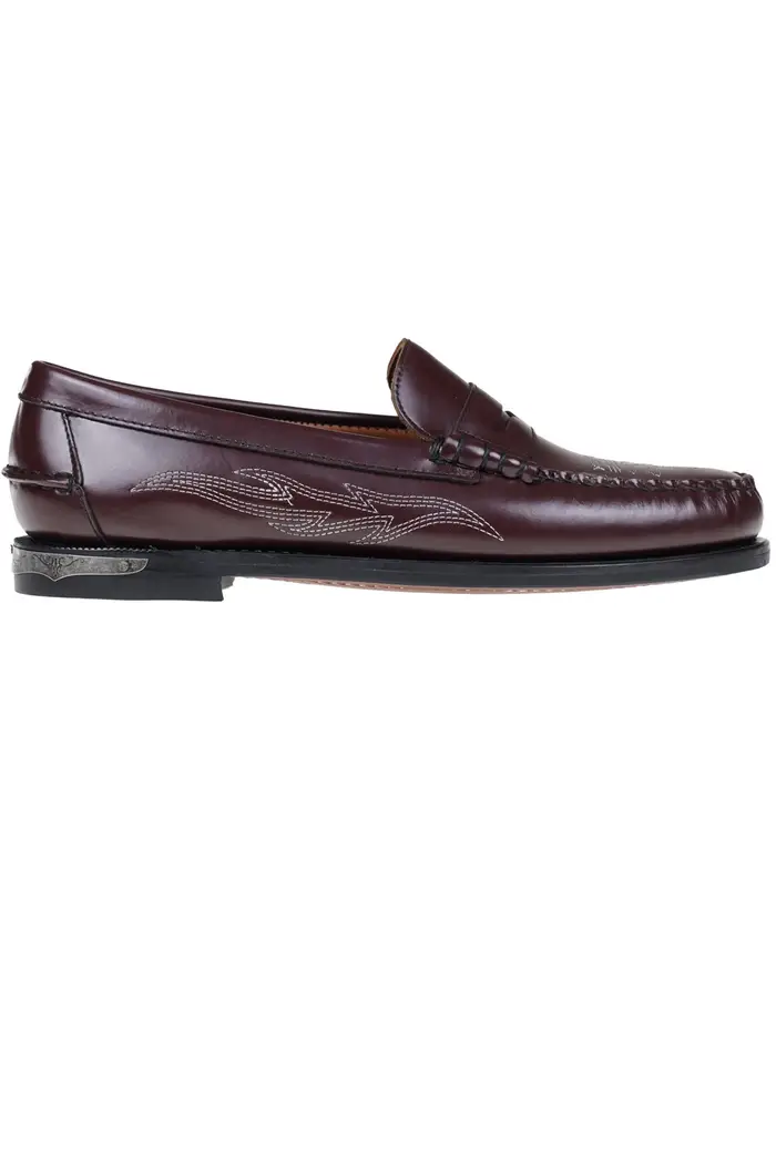 Mocassini Dan El Paso Bordeaux