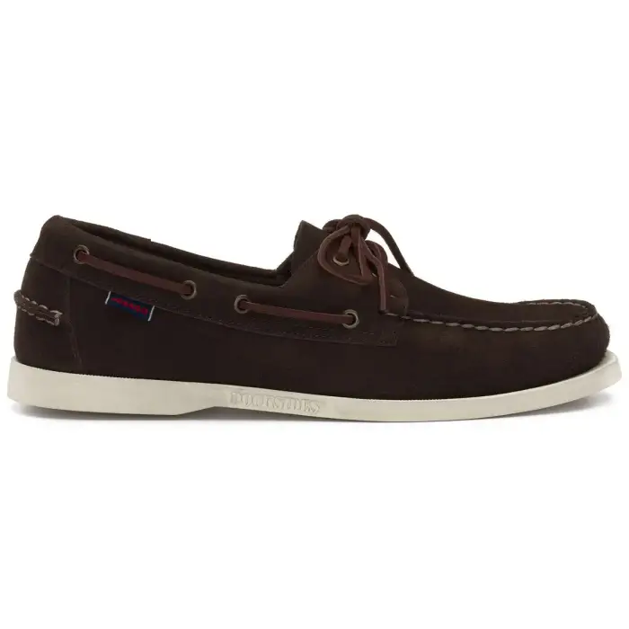Sebago Scarpe da barca Portland Flesh Out Marron