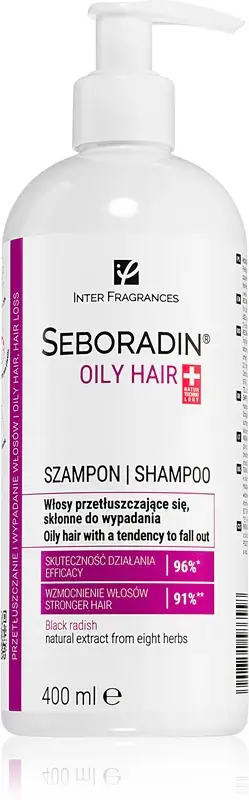 Seboradin Oily shampoo antiforfora e anticaduta 400 ml