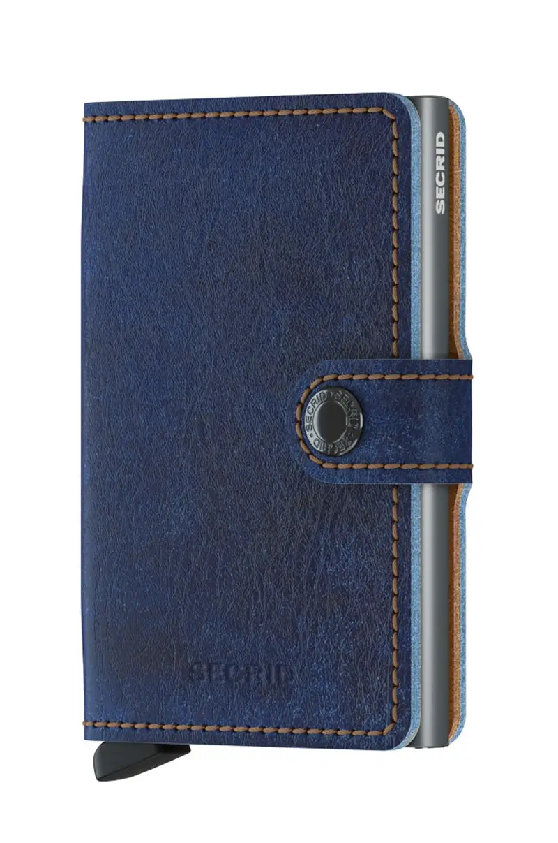 Secrid portafoglio in pelle Blu navy