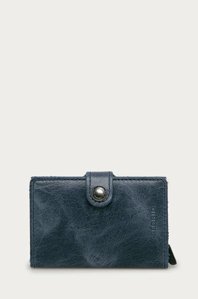 Secrid portafoglio in pelle Blu navy
